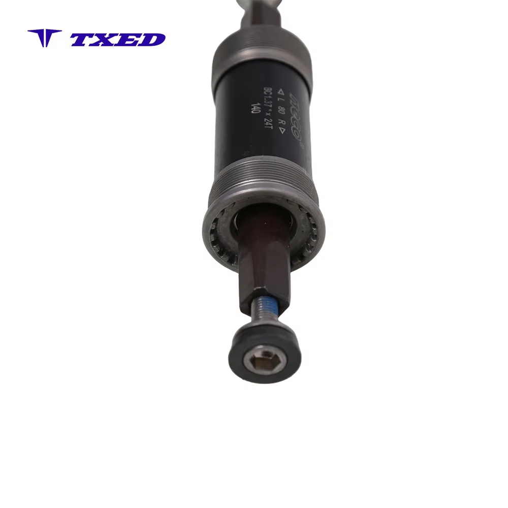 Steel Sealed Bottom Bracket 140mm with Waterproof Screws BLACK OXIDE Finish for Bicycle (Magnetic Ring Adjusted Left Side) detail image 3