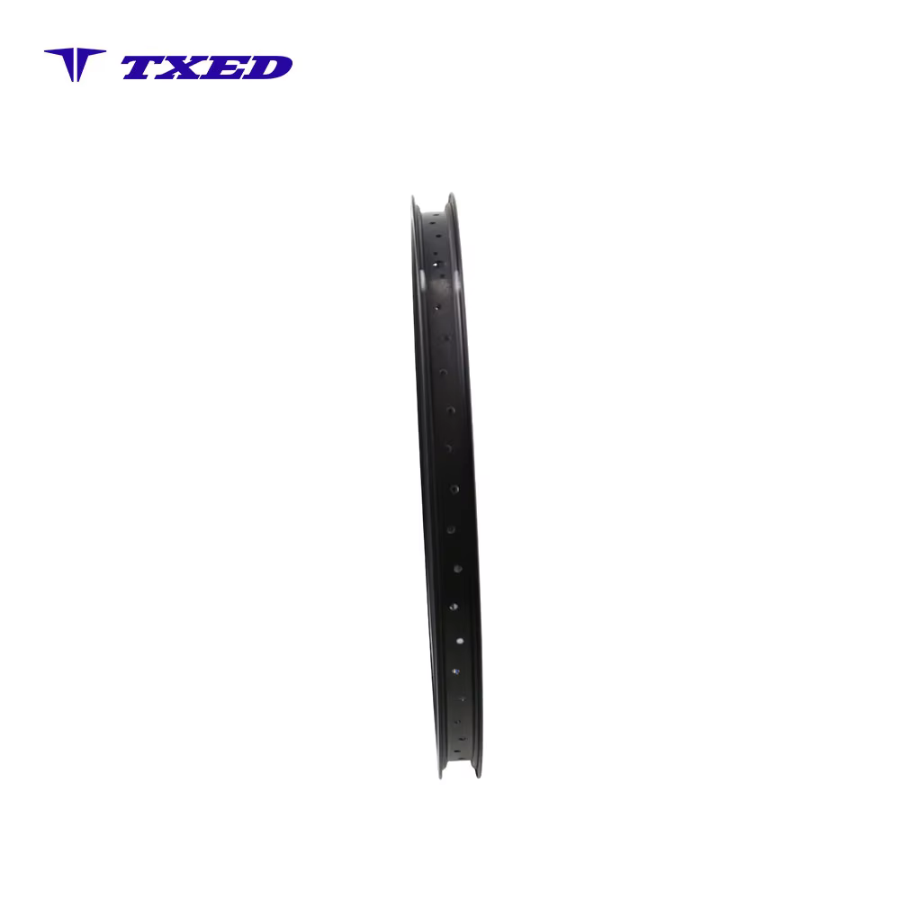 Strong Alloy Bicycle Rim Black Flat Profile High Strength Building TXED Logo 20 Inch 13G 48H Tubeless Ready Disc Brake detail image 4