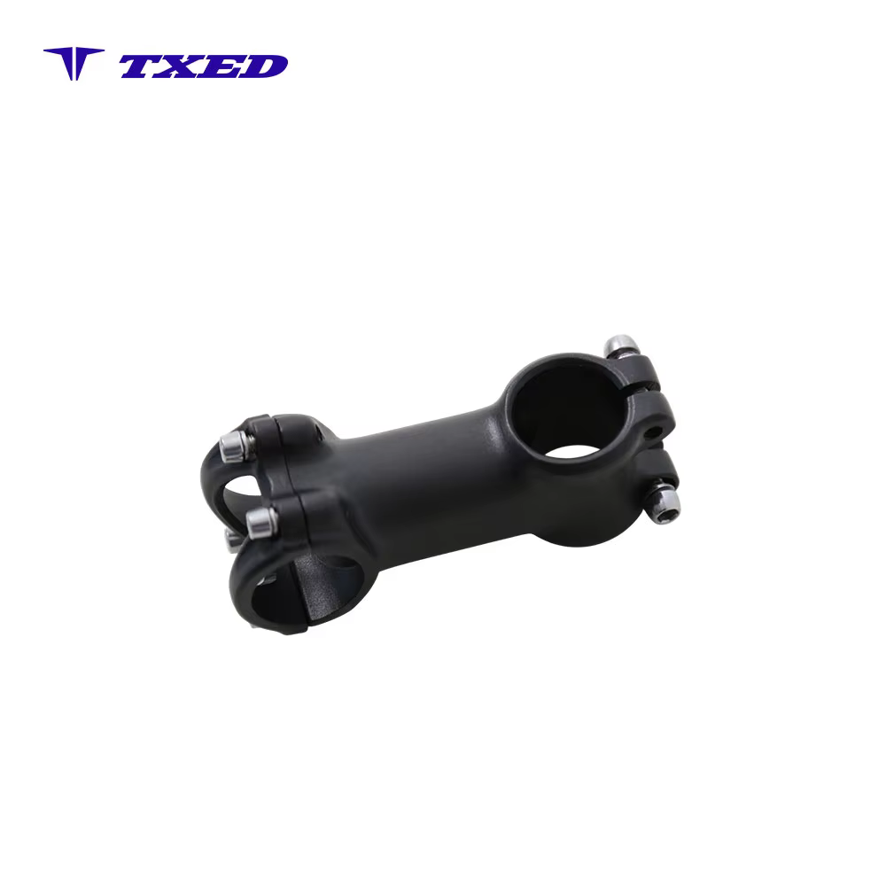 Threadless Aluminum Alloy Bicycle Stem SM-A92-8 Fork Clamp 28.6mm Handlebar Clamp 31.8mm 80mm Length High Strength Black MTB detail image 6