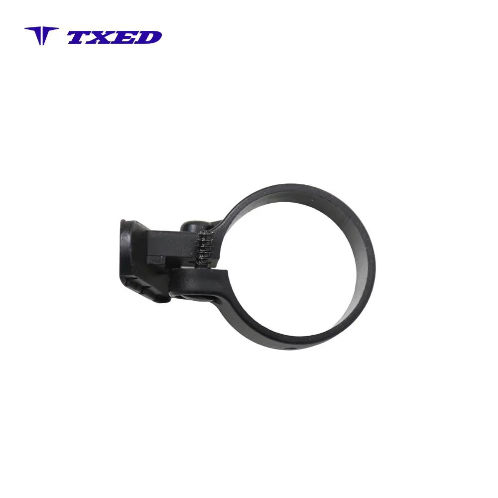 TXED 34.9mm Plastic Quick Release Bicycle Rear Light Mount Seat Post Light Clamp Bracket for E-bike Mountain Bike detail image 5
