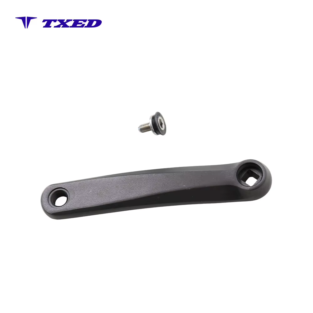 TXED Wholesale 170mm Square Taper Sand Blasting Black Aluminium Left Right Bike Bicycle Crank Arm detail image 5