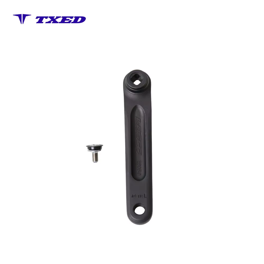 TXED Wholesale 170mm Square Taper Sand Blasting Black Aluminium Left Right Bike Bicycle Crank Arm detail image 6