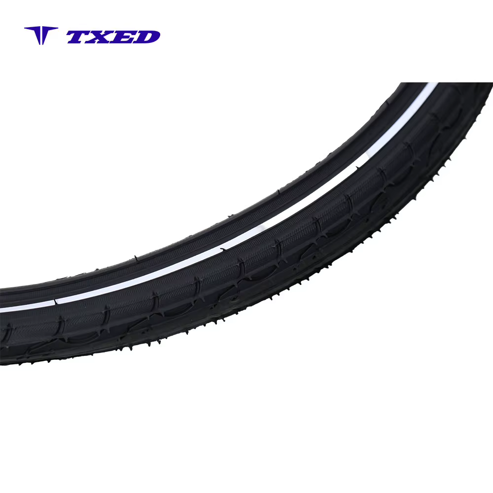 Wear Resistant Bicycle Tire With Reflective Sidewall Excellent Grip and Riding Safety Black 26 Inch 15 Bicycle Tire detail image 6