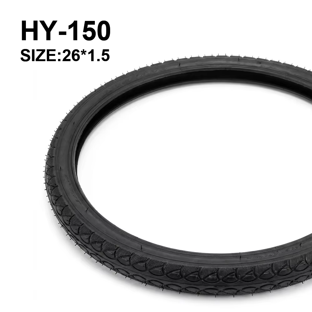 Zero Maintenance Puncture Resistant Anti Slip Semi-Smooth Tread Rubber Foam Filled Solid Tire for Shared City Bicycle