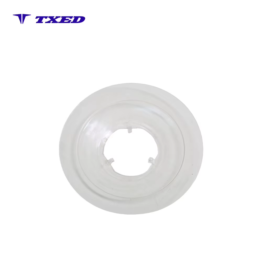 Xieli High Strength Transparent Polished Plastic Bicycle Spoke Protector Flywheel Guard XL-H06 3-Claw Clip-on Installation Chain detail image 4