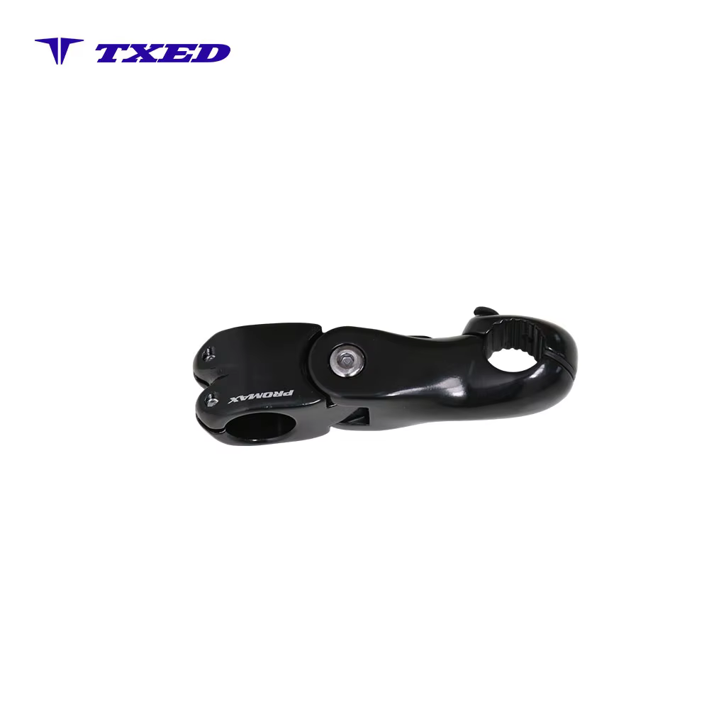 YingLong MA-536S-8 Black Adjustable Mountain Bike Handlebar Stem 286x254mm 110mm Extension Angle Aluminum Alloy Foldable detail image 2