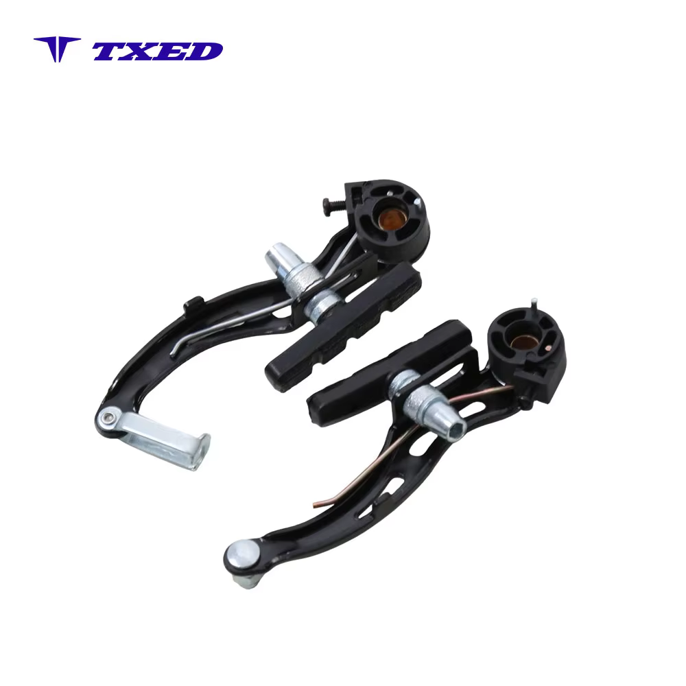 YingLong TX-117 Bicycle Black Aluminum Alloy Arms 90 Degree Noodle Adjustable 22MM Bolts Anti Slip Pads Internal Routing detail image 4