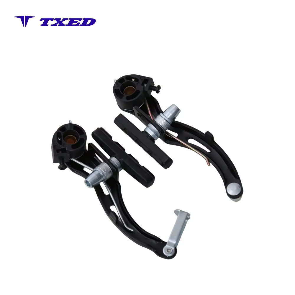 YingLong TX-117 Bicycle Black Aluminum Alloy Arms 90 Degree Noodle Adjustable 22MM Bolts Anti Slip Pads Internal Routing detail image 5