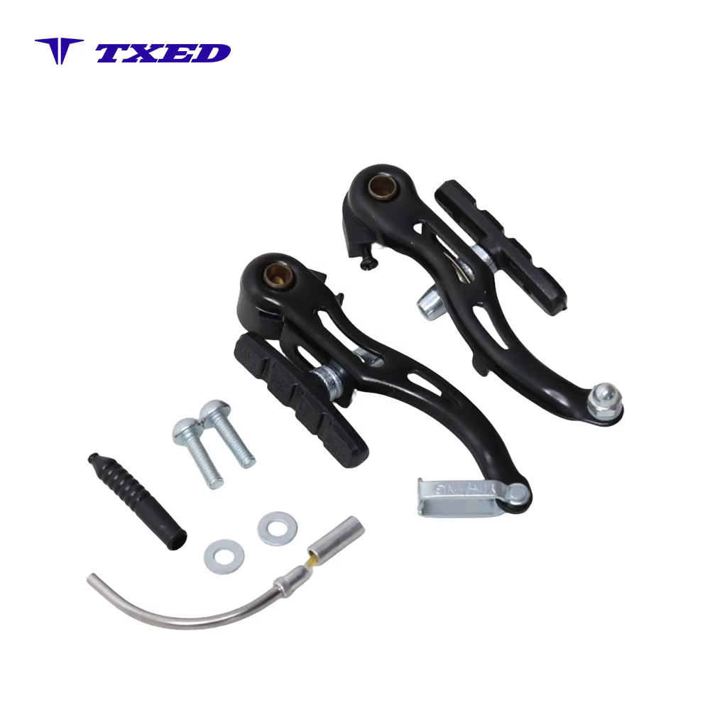 YingLong TX-117 Bicycle Black Aluminum Alloy Arms 90 Degree Noodle Adjustable 22MM Bolts Anti Slip Pads Internal Routing detail image 6