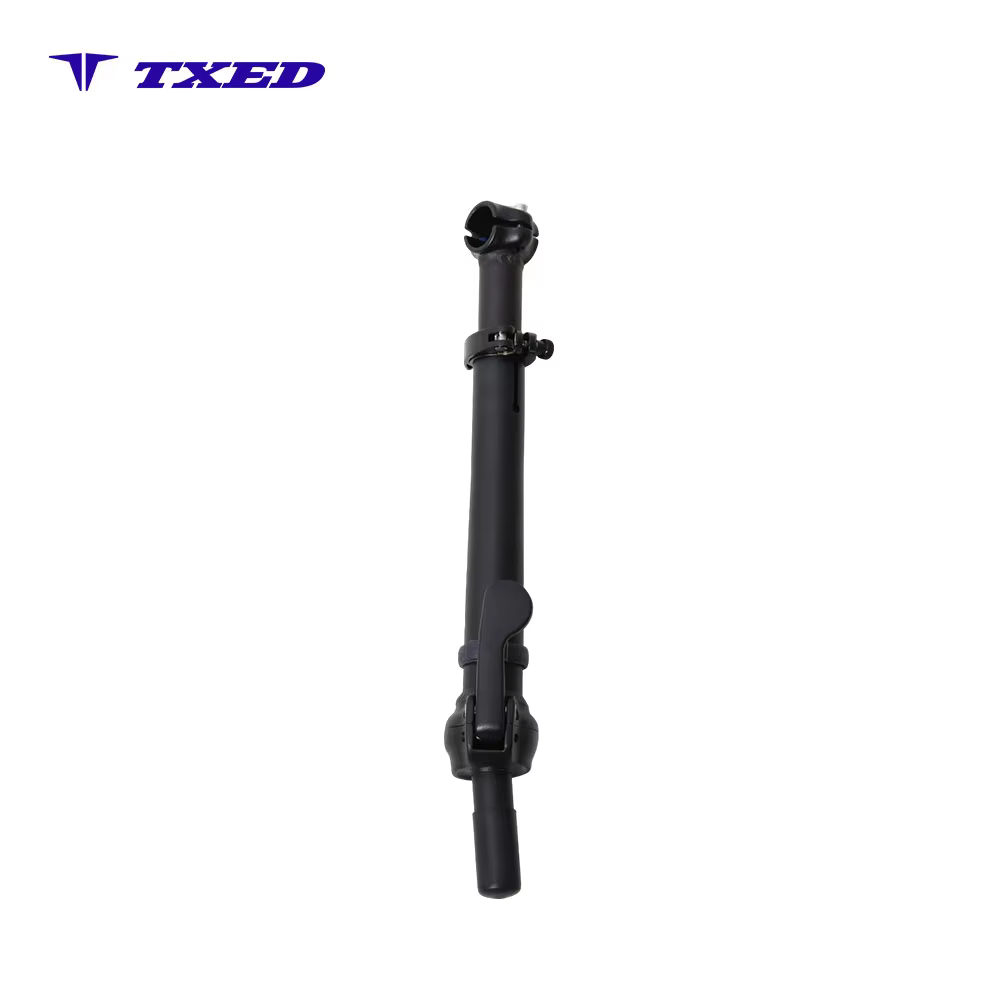 Zhihangda 28.6mm Fork Tube Compatible 25.4mm Handlebar Clamp Telescopic Adjustable Stem Electric Bicycle 8 Left Fold Safety detail image 1
