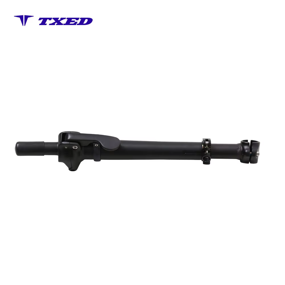 Zhihangda 28.6mm Fork Tube Compatible 25.4mm Handlebar Clamp Telescopic Adjustable Stem Electric Bicycle 8 Left Fold Safety detail image 2
